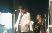Bruce Stewart with Geri and the Coasters
